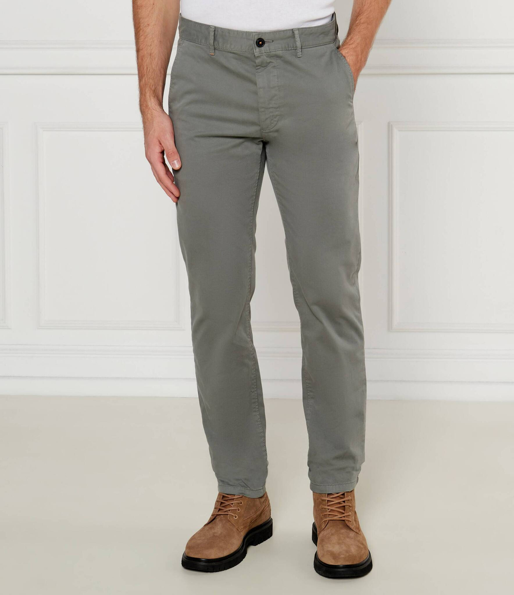 Чиносы BOSS ORANGE - зеленый(50510933)