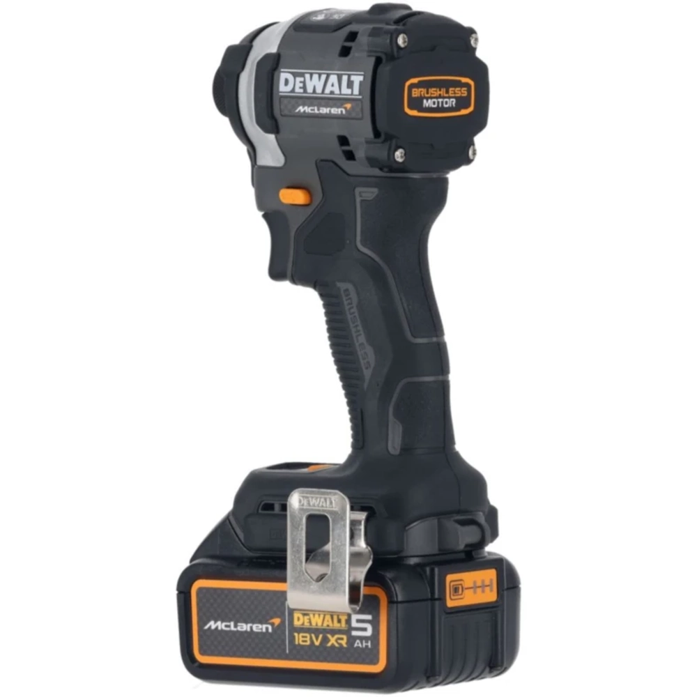 DeWalt McLaren Limited Edition DCF85MP2T аккумуляторный импульсный шуруповерт (2 x 5 Ач, ЗУ) DCF85MP2T-QW