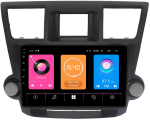 Магнитола для Toyota Highlander 2 2007-2013 XU40 - OEM GT10-1087 на Android 10, 2ГБ-16ГБ (крутилки активные)