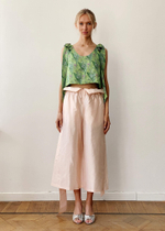 Кюлоты из шелковой тафты dupion