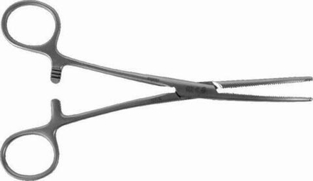 ТМ- З-222 Зажим артериальный прямой Крайл, 156 мм (матир.) (аналог З-62-2) (НОВОЕ ИСПОЛНЕНИЕ)