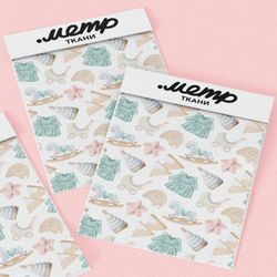 Ткань поплин детские игрушки