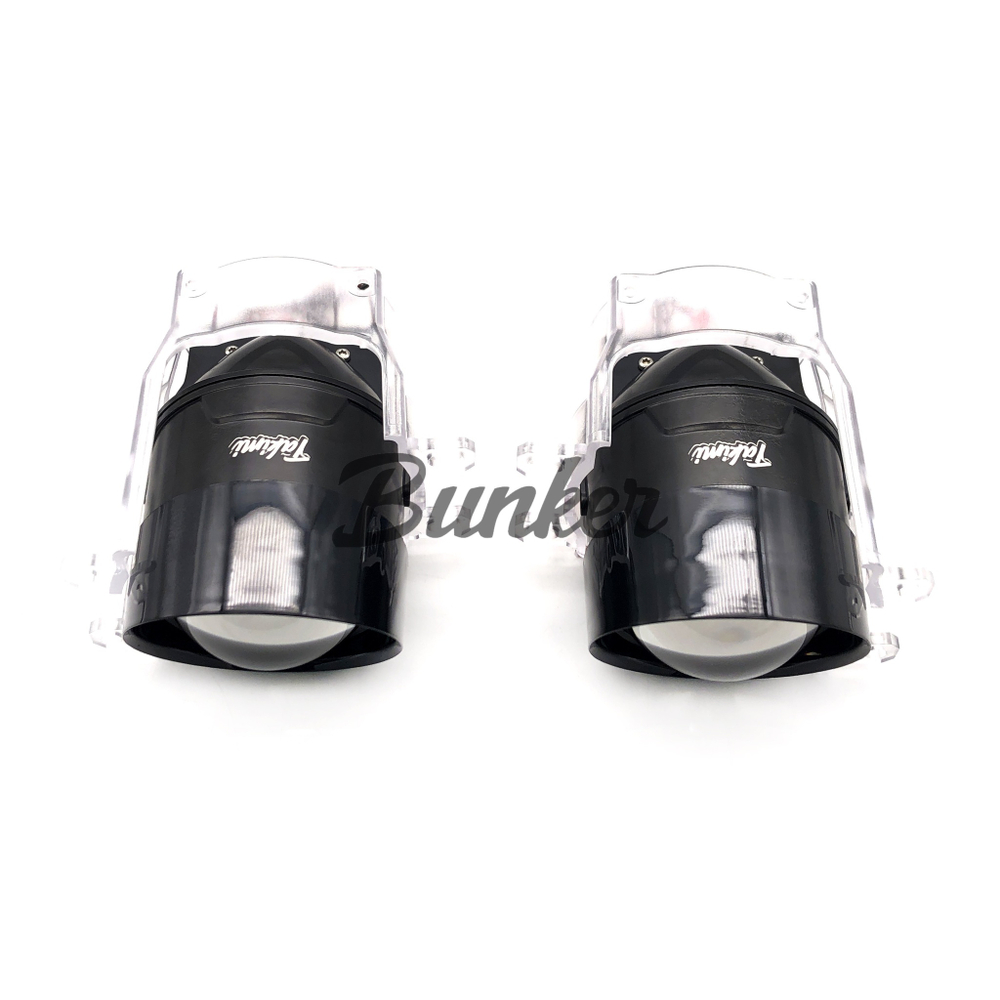 Светодиодные линзы Bi-Led модули для ПТФ Toyota TaKiMi GTR FOG 3.0" 6000K 12V