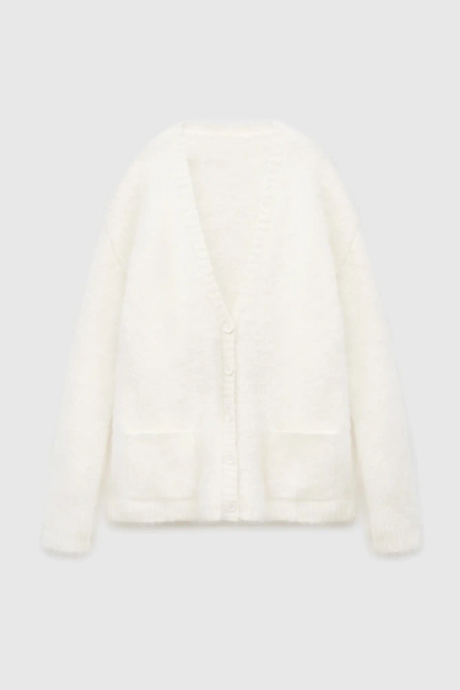 Кардиган из шерсти альпаки