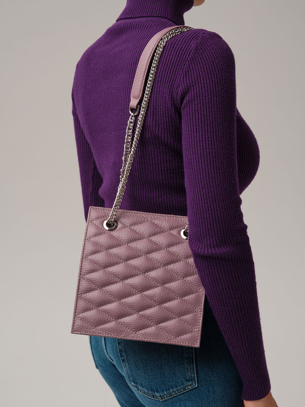 Сумка Azaro 30781 лиловая тень