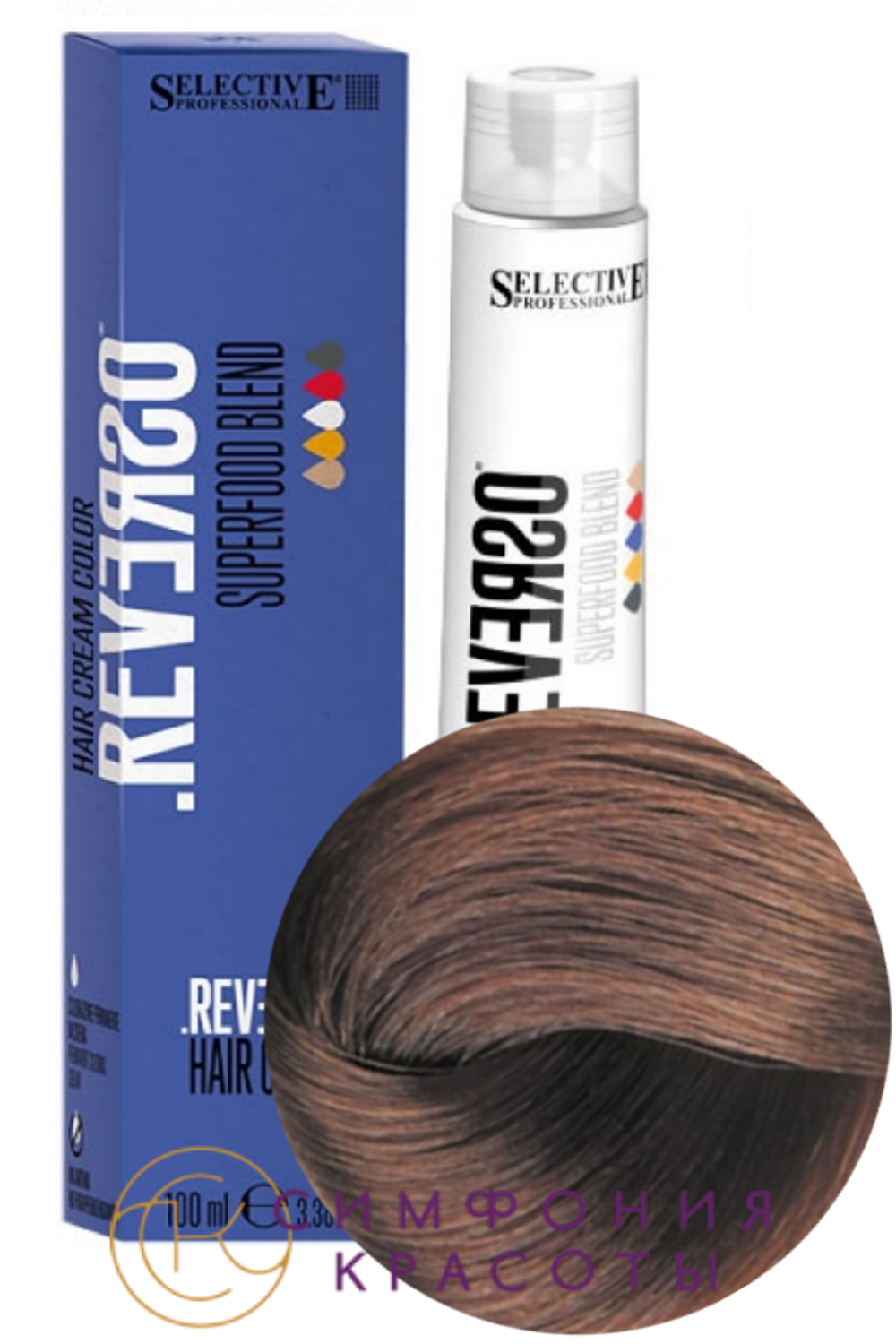 7.51 "Reverso Hair Color" Блондин "Салак"100мл