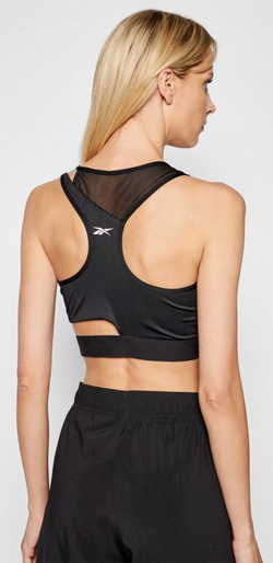Теннисный бюстгальтер Reebok Cut Out Womens