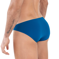Мужские трусы слипы синие Clever BEATNIK BRIEF BIKINI 160808