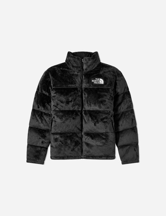 The North Face Versa Velour Nuptse Black Jacket
