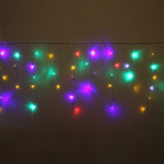 Гирлянда для улицы Бахрома "Мерцание" 3м 100ламп LED, 1 реж, Мультицвет
