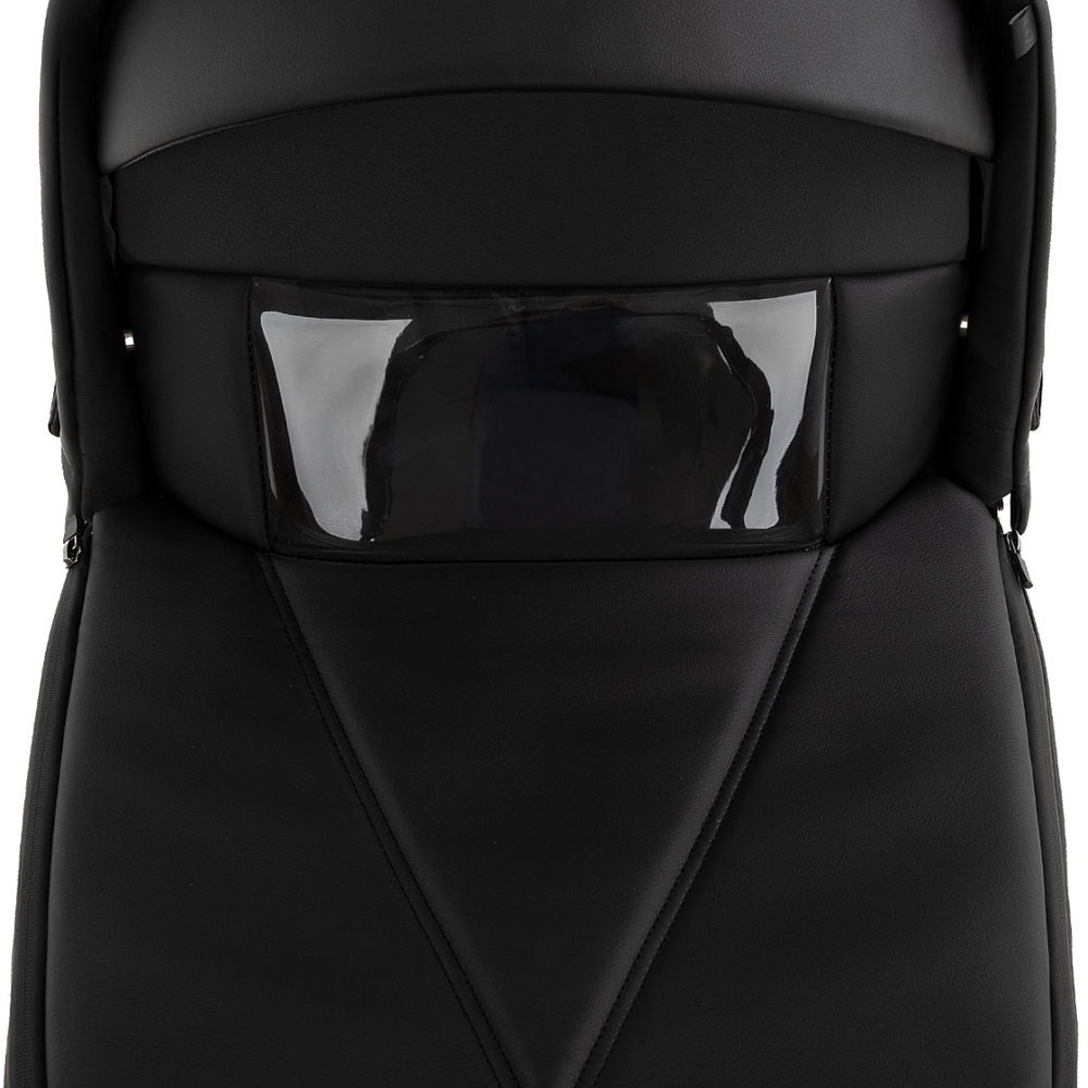 Коляска 2 в 1 ROAN BASS NEXT 2 в1 CLASSIC d12 leather Black