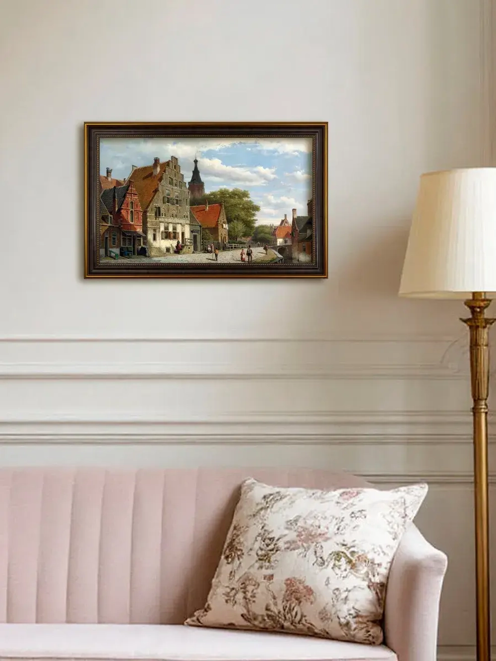 Картина серии "Голландия" настенная для интерьера 56*36 см