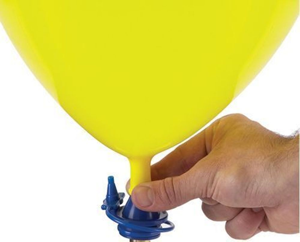 Насадка с манометром и 2 клапанами плавного нажатия, один с отсечным клапаном, другой без него, 1 шт