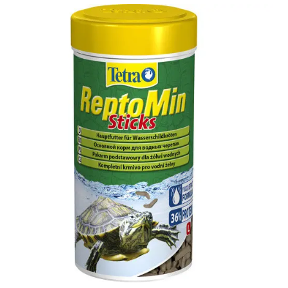 Tetra reptomin корм в виде палочек для водных черепах 100 мл (34023)