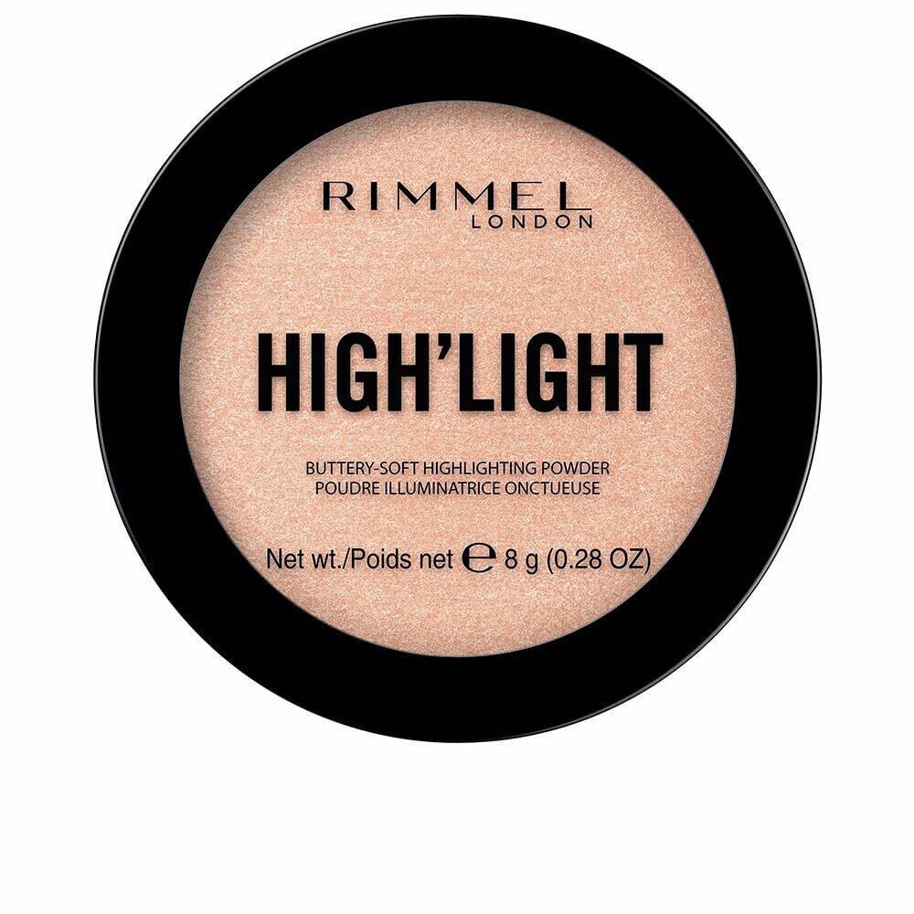 Хайлайтеры Rimmel  Highlight 002-candleit Масляно-мягкий хайлайтер для лица 8 г