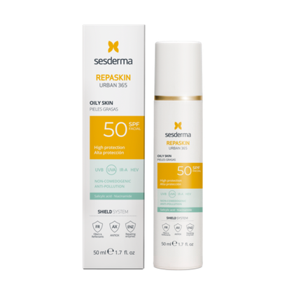 REPASKIN URBAN 365 Oily skin SPF50 Средство солнцезащитное для жирной кожи