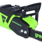 Цепная пила аккумуляторная Greenworks GD40CS20XK4 Арт. 2008807UB, 40V, 40 см, 2000 Вт, бесщеточная, c 1хАКБ 4 Ач И ЗУ