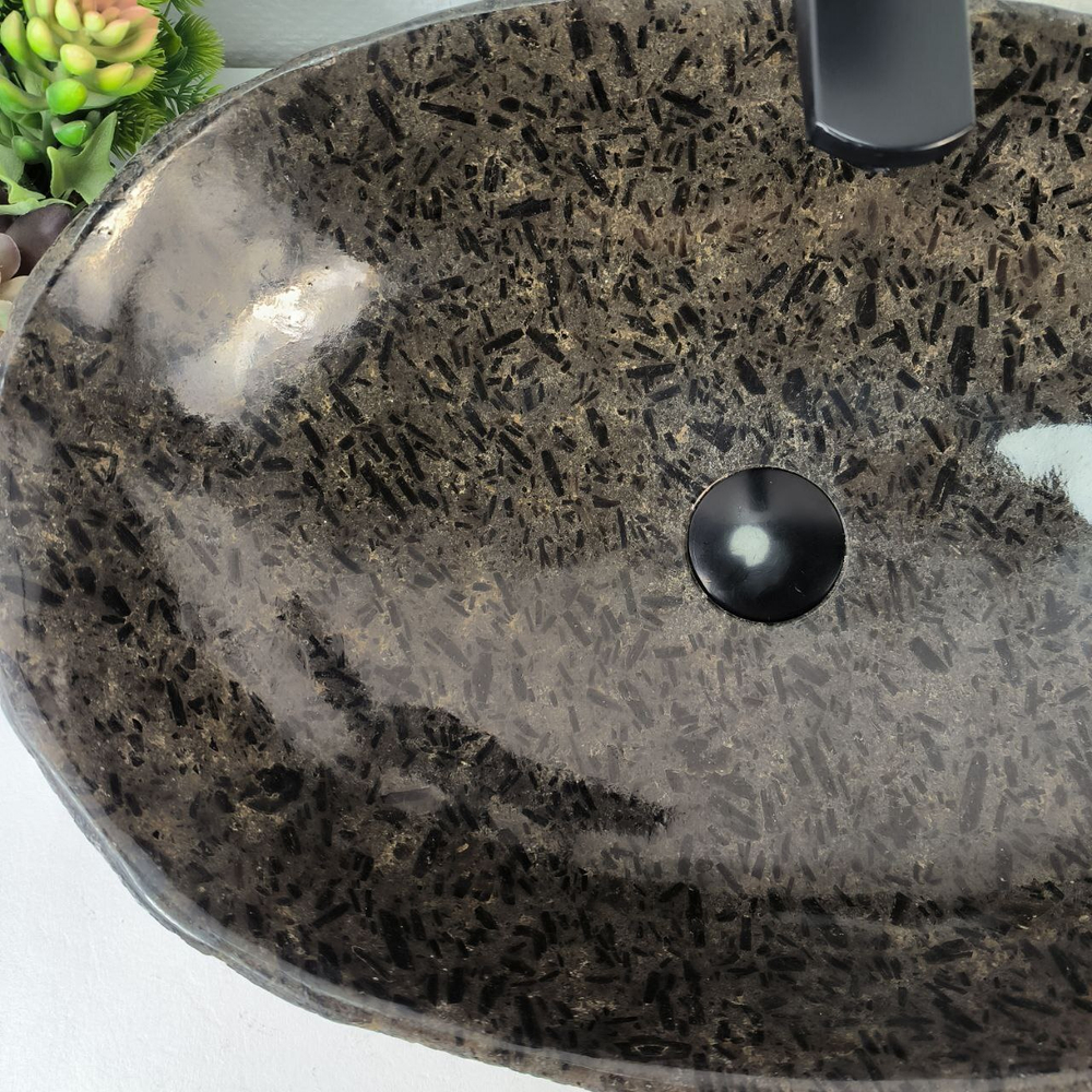 Раковина из речного камня RS-65211 55*37*15 0862