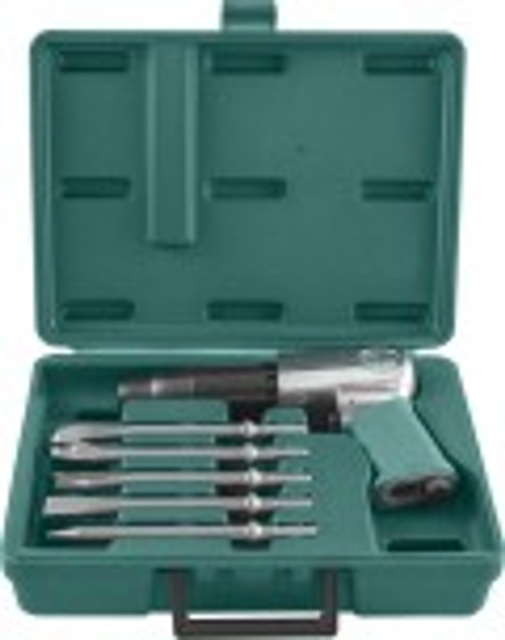 Пневмомолоток JONNESWAY JAH-6833HK Набор 2100 уд/мин., патрон H10, с насадками, 8 пре 047496