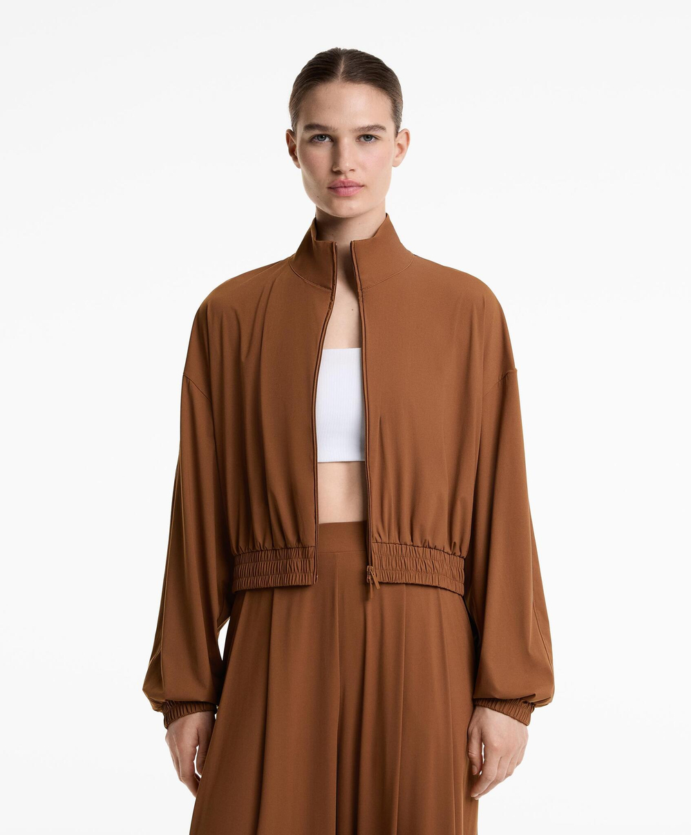 Oysho Легкая куртка, коричневый