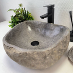 Раковина из речного камня RS63327 (48*42*16) 0122