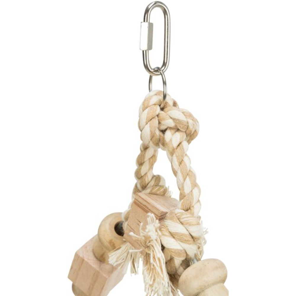 TRIXIE Игрушка для птиц "Качели деревянные"