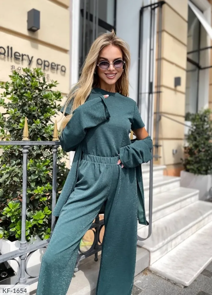 Костюм тройка HM-4513 Фабрика Моды