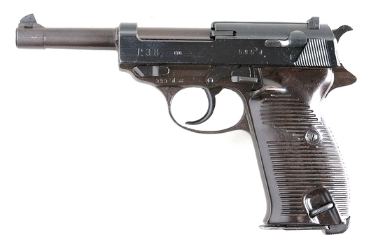 Пистолет охолощенный Walther Р38 СХП оригинал Германия Вермахт