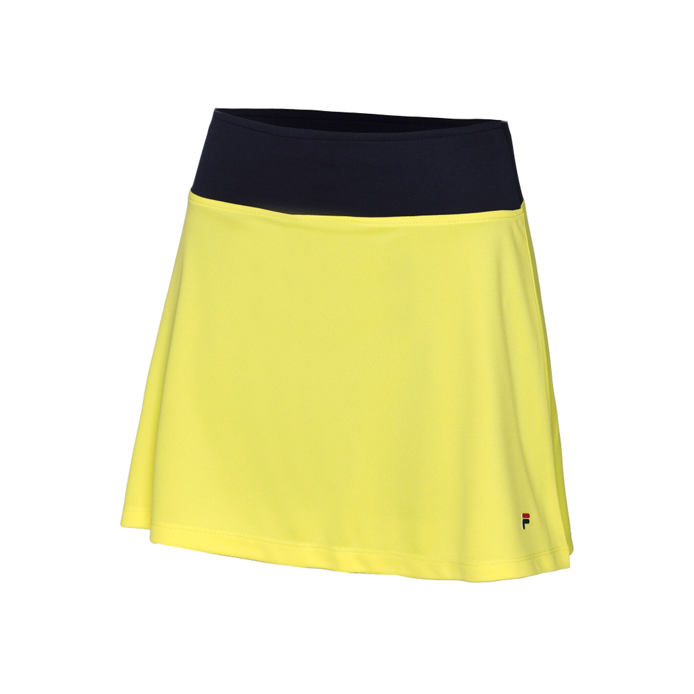 Женская теннисная юбка Fila Elliot Skirt Women - Yellow
