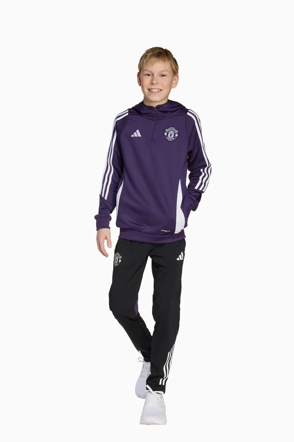 Кофта adidas Manchester United 25/26 - фиолетовый