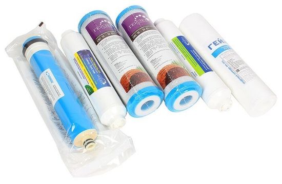 Набор сменных картриджей Гейзер Престиж R02 с минерализатором