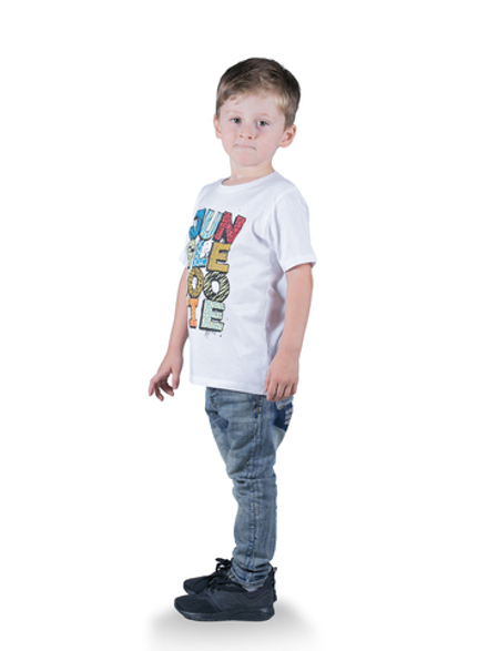 Футболка  для мальчика CF Kids, белый 515366 SS15-JВTS-3