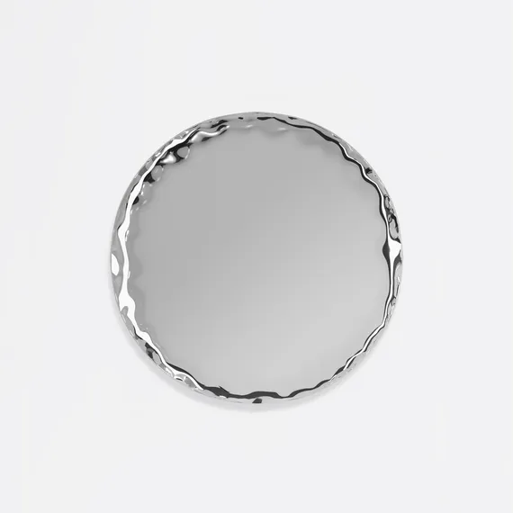 Настенный декор Brano Отражение 3, Ø60 см, полированная сталь