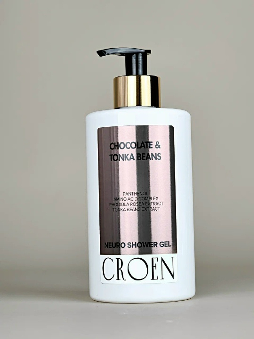 CROEN Гель для душа Шоколад и бобы тонка