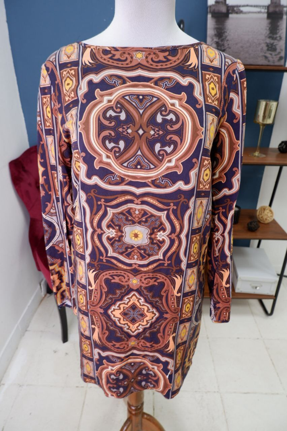 Платье Concept Club с принтом 44 размер