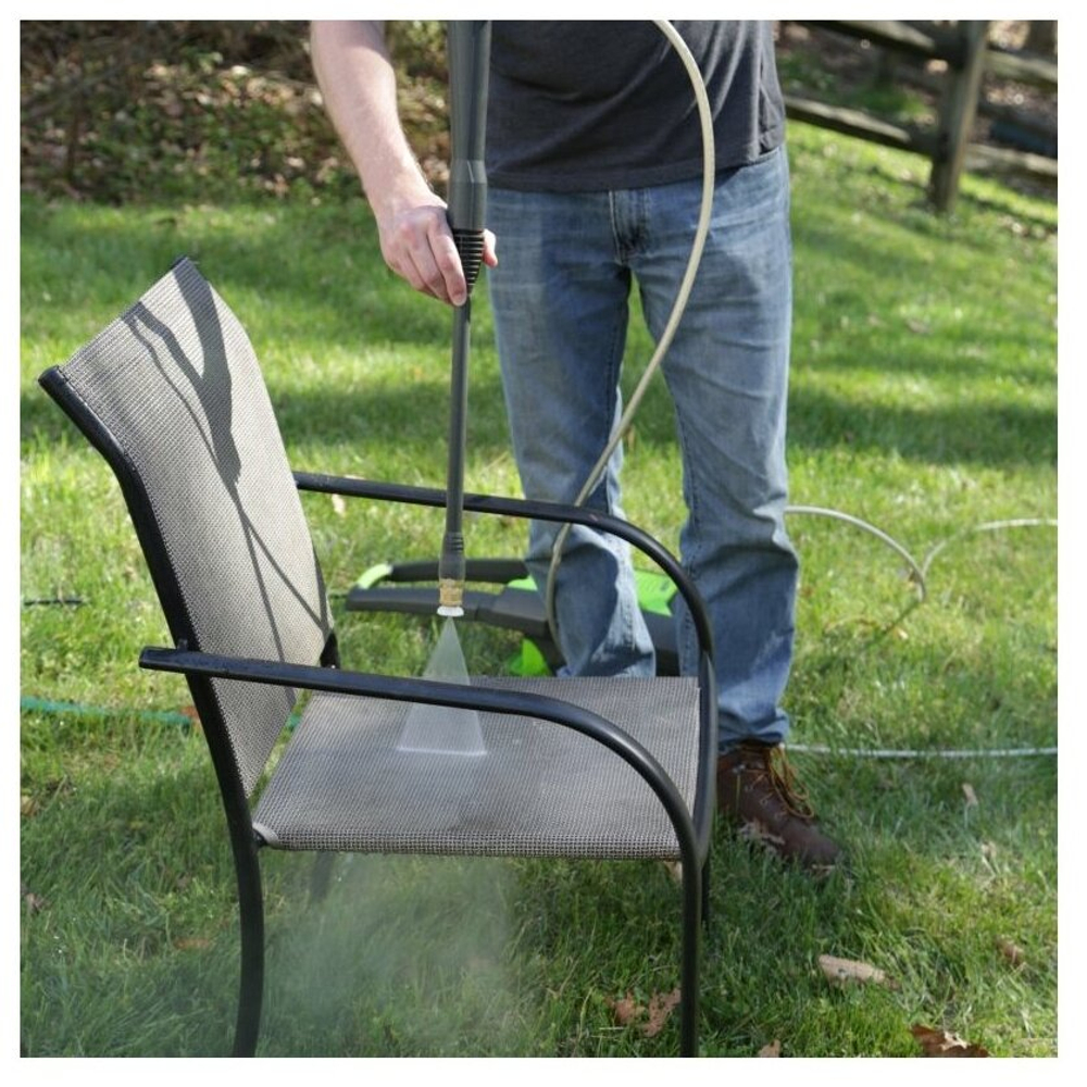 Мойка высокого давления GREENWORKS GPWG4II 1800Вт,140 бар.,420 л/час (5106507)