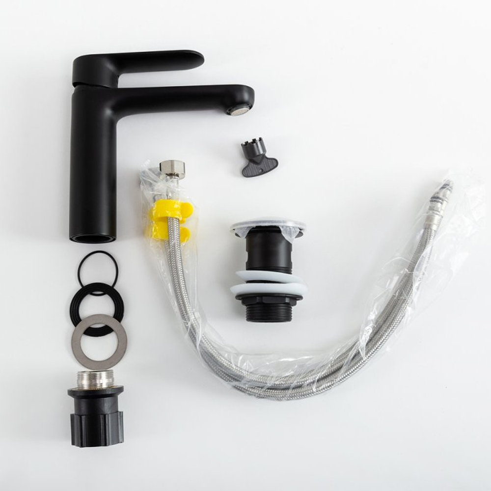 Смеситель для раковины с донным клапаном CEZARES STYLUS-LS-NOP