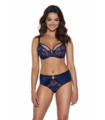 Гипюровый бюстгальтер на косточках с мягкой чашкой (Размер: 95C) (Цвет: белый)