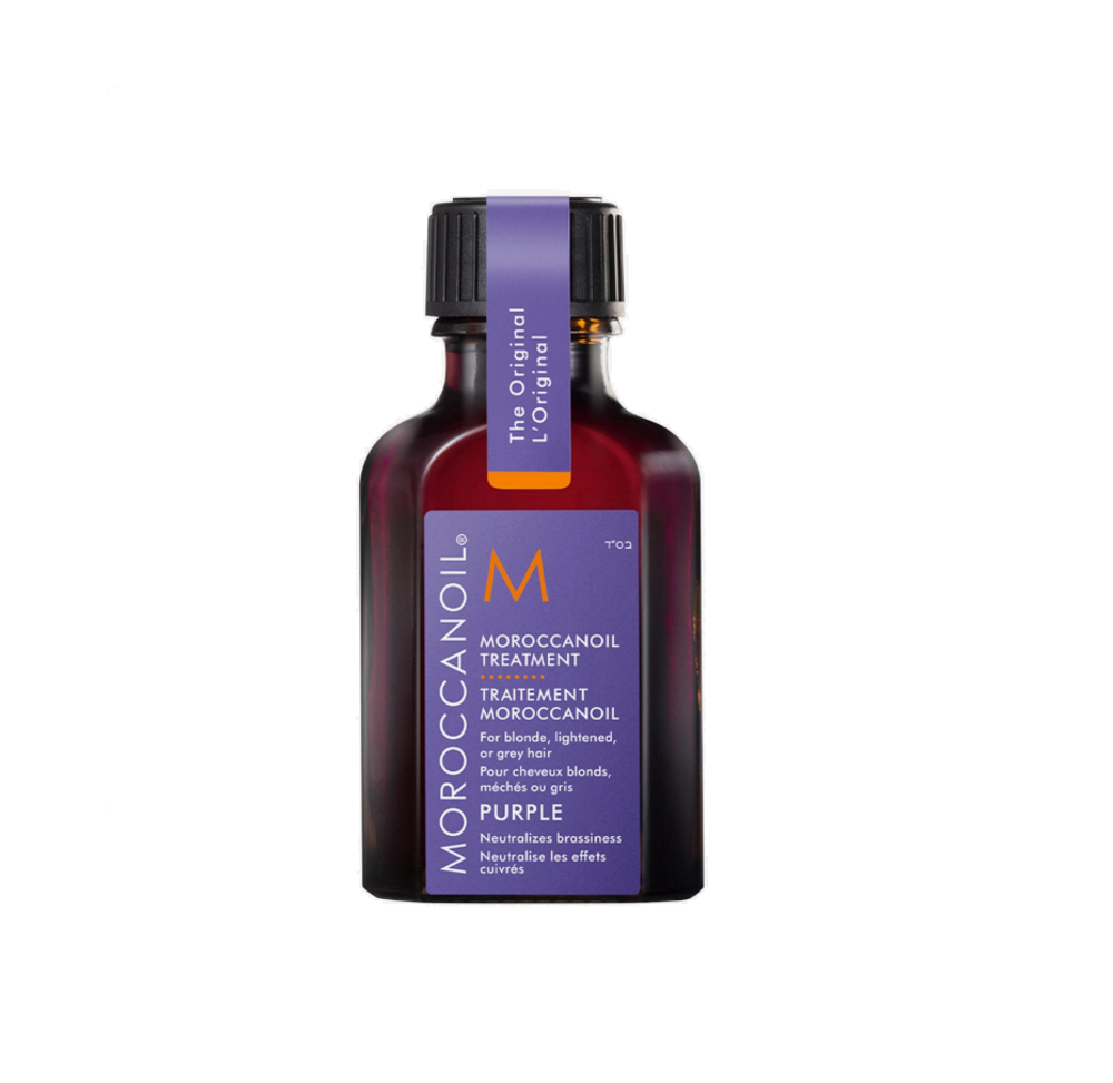 Восстанавливающее масло с фиолетовым пигментом Moroccanoil Treatment Purple 10 мл