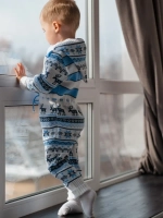 Комбинезон вязаный "Скандинавия"