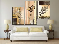 Модульная картина "Осенний монохром"