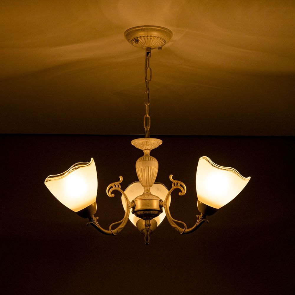 Citilux Латур CL413230 Люстра подвесная Патина