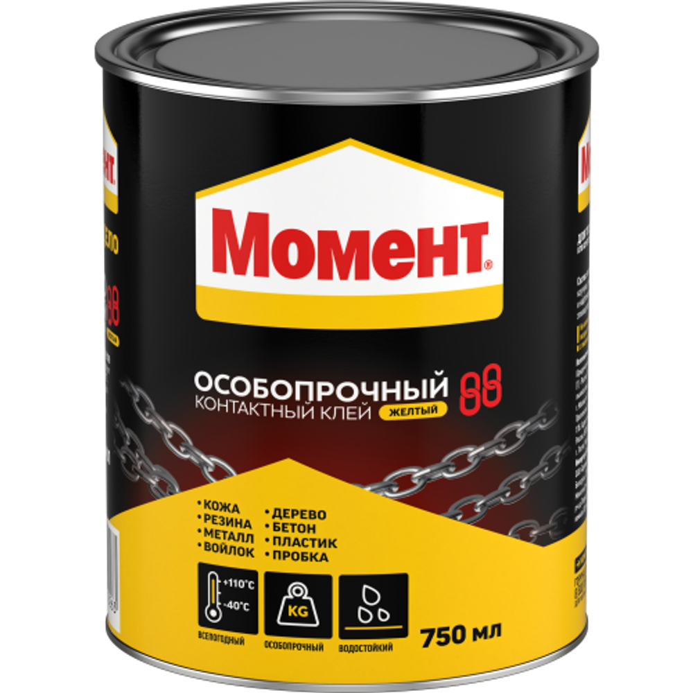 Клей Момент 1777022 Особопрочный водостойкий 88 750 мл. | Клеи бытовые и универсальные