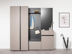 Сидней прихожая комплект 2 Антрацит / Капучино