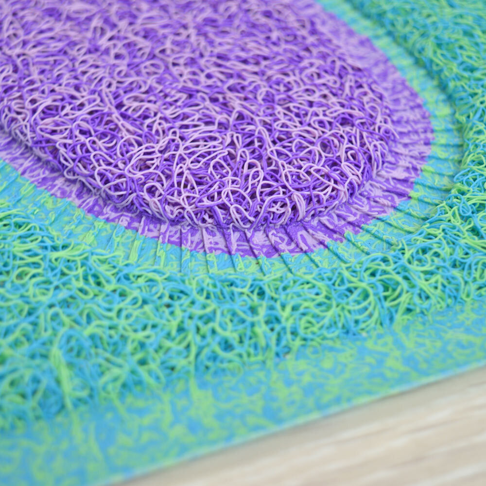 Коврик для ванной 38*58см "Ножки", полиэстер