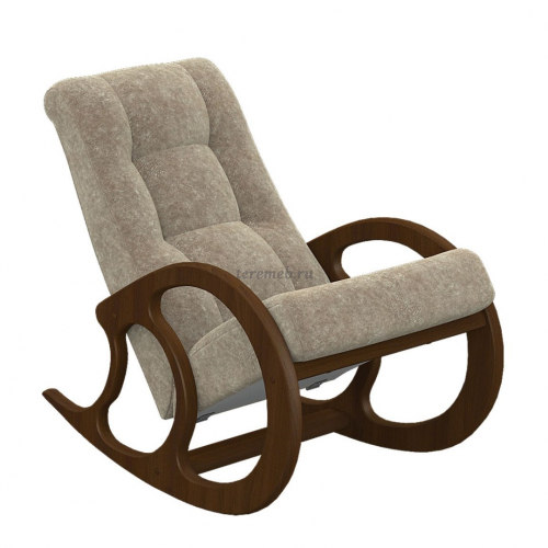 Кресло для отдыха Вега (Кресло качалка) 3кат CATANIA STONE Венге (Лак)  Элегия