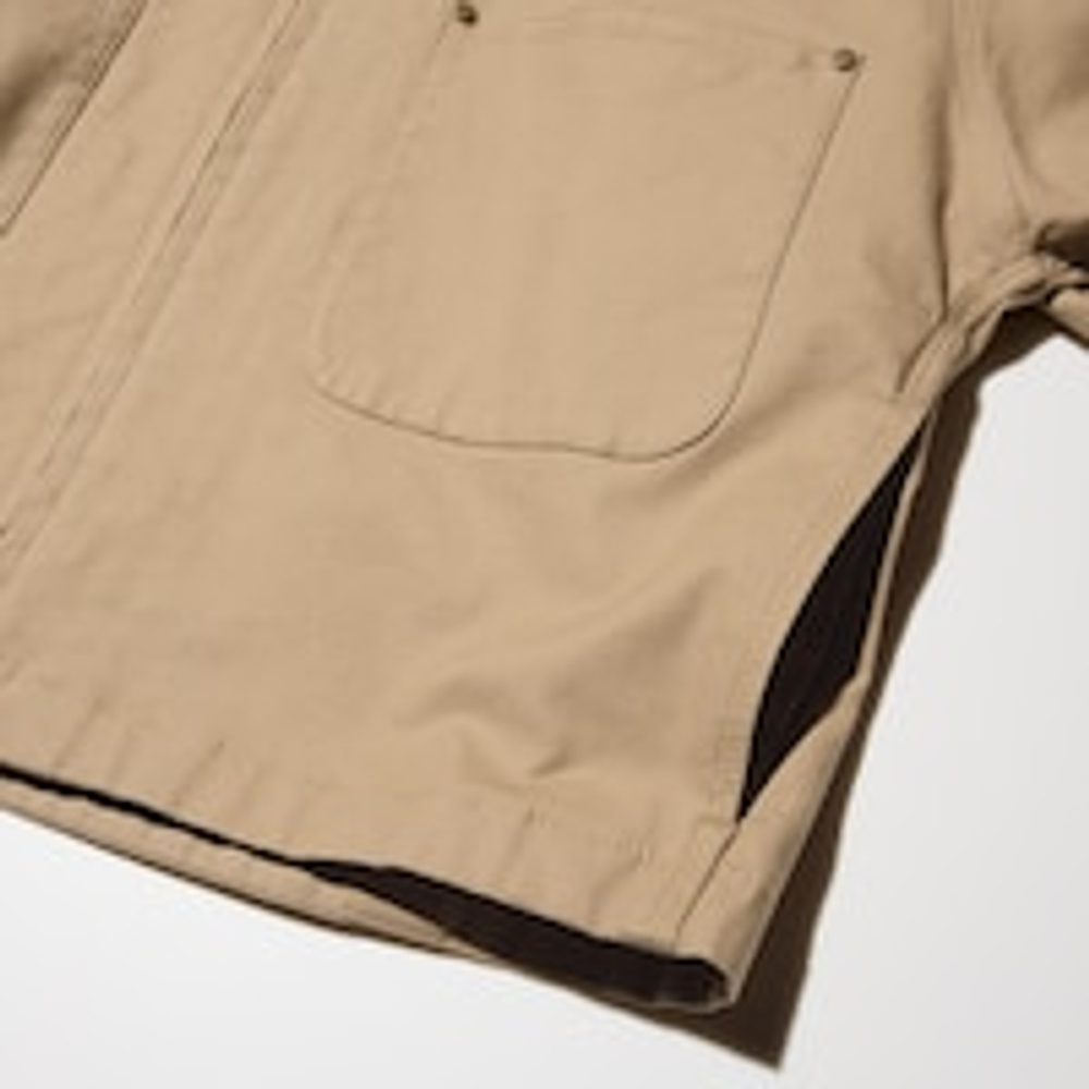 UNIQLO Короткая куртка, бежевый