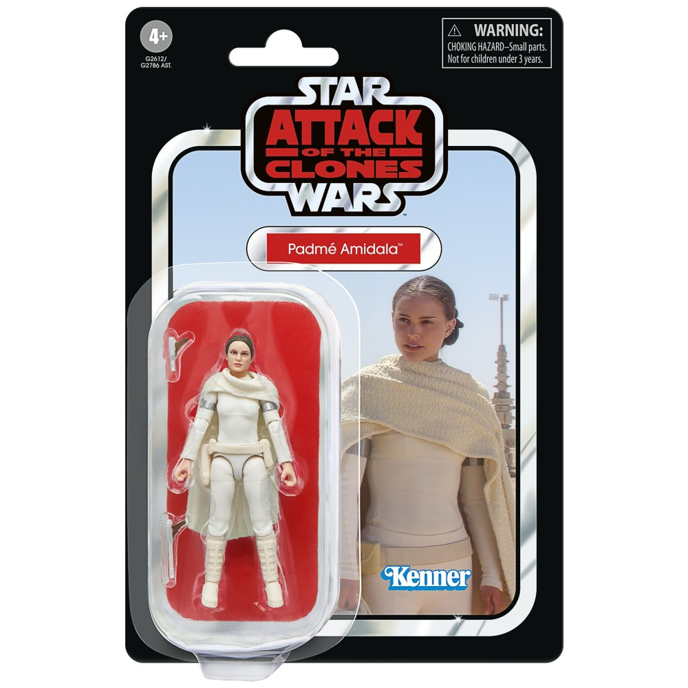 Hasbro STAR WARS Vintage - Фигурка Падме Амидала 9,5 см (Атака клонов) G2612