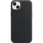 Кожаный чехол с поддержкой MagSafe Apple Leather Case для iPhone 14 Plus, Midnight (Темная ночь)