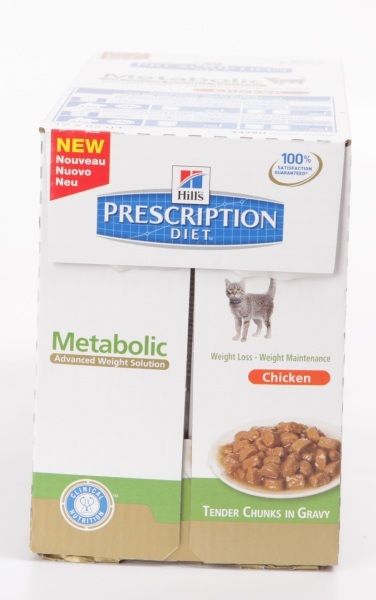 Hill&#39;s PD Metabolic влажный корм для кошек коррекция веса